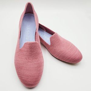 NIB RARE Rothy's Blossom Pink Merino Wool Washable Flats Loafers, Size 10